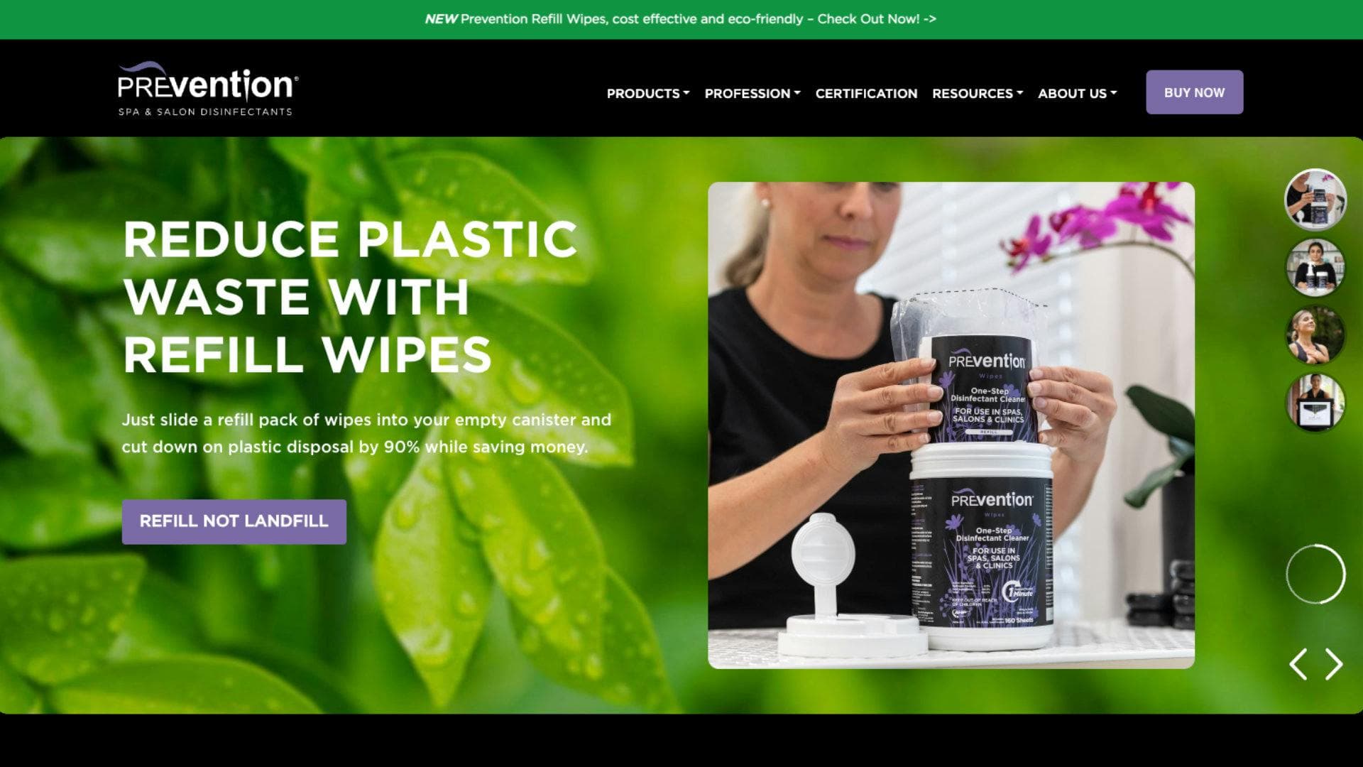 Cover Image for Prevention Disinfectants