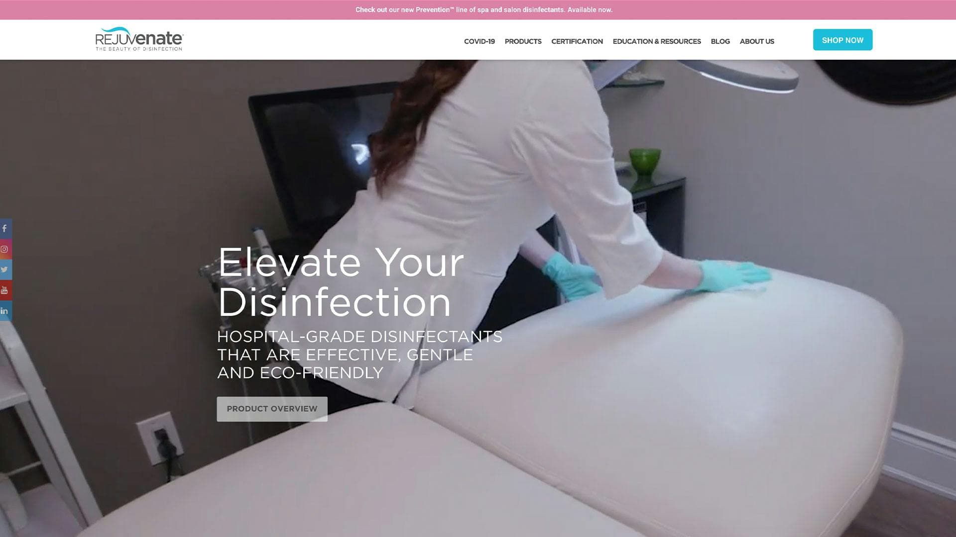 Cover Image for Rejuvenate Disinfectants