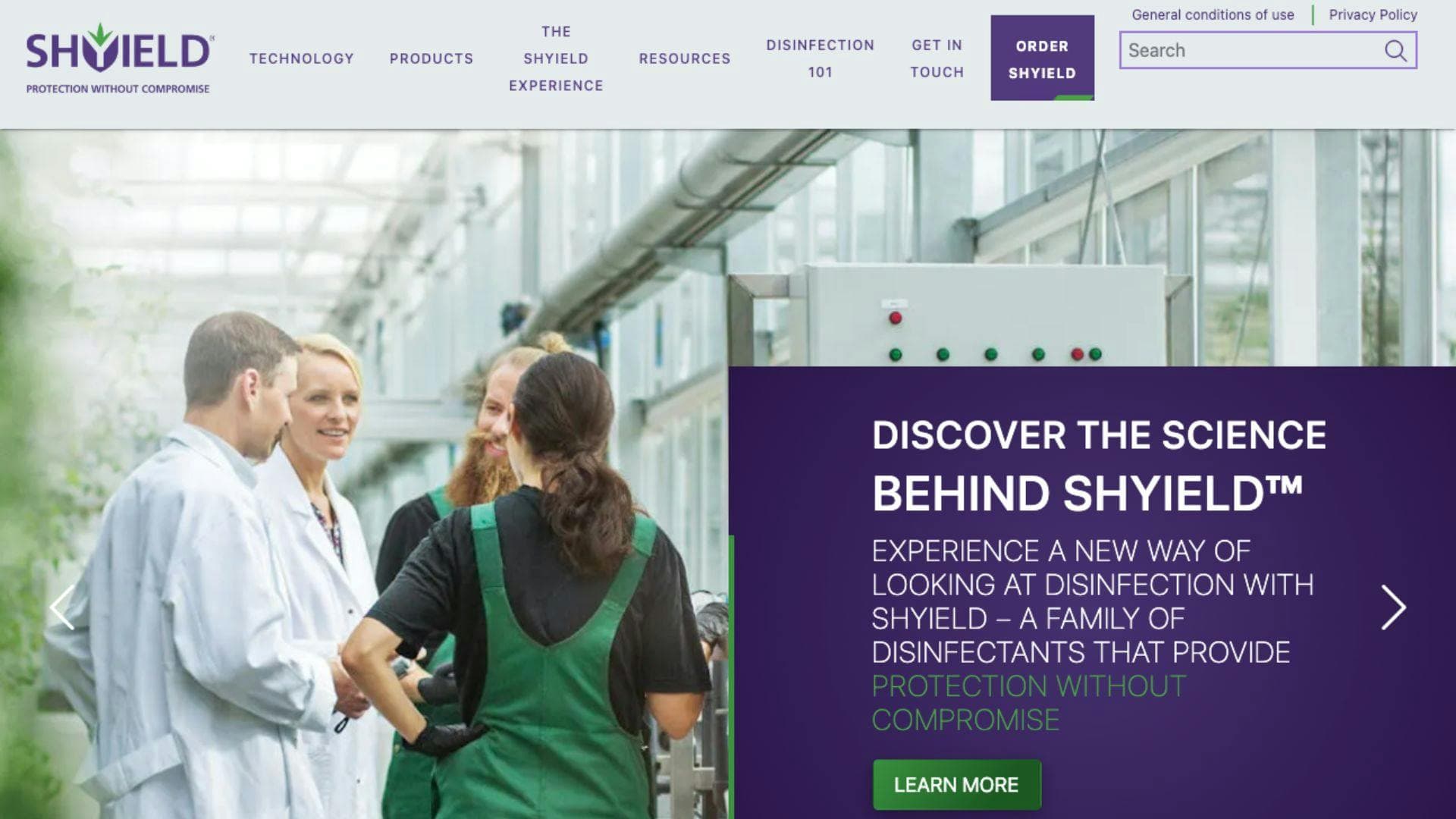 Cover Image for SHYIELD Disinfectants