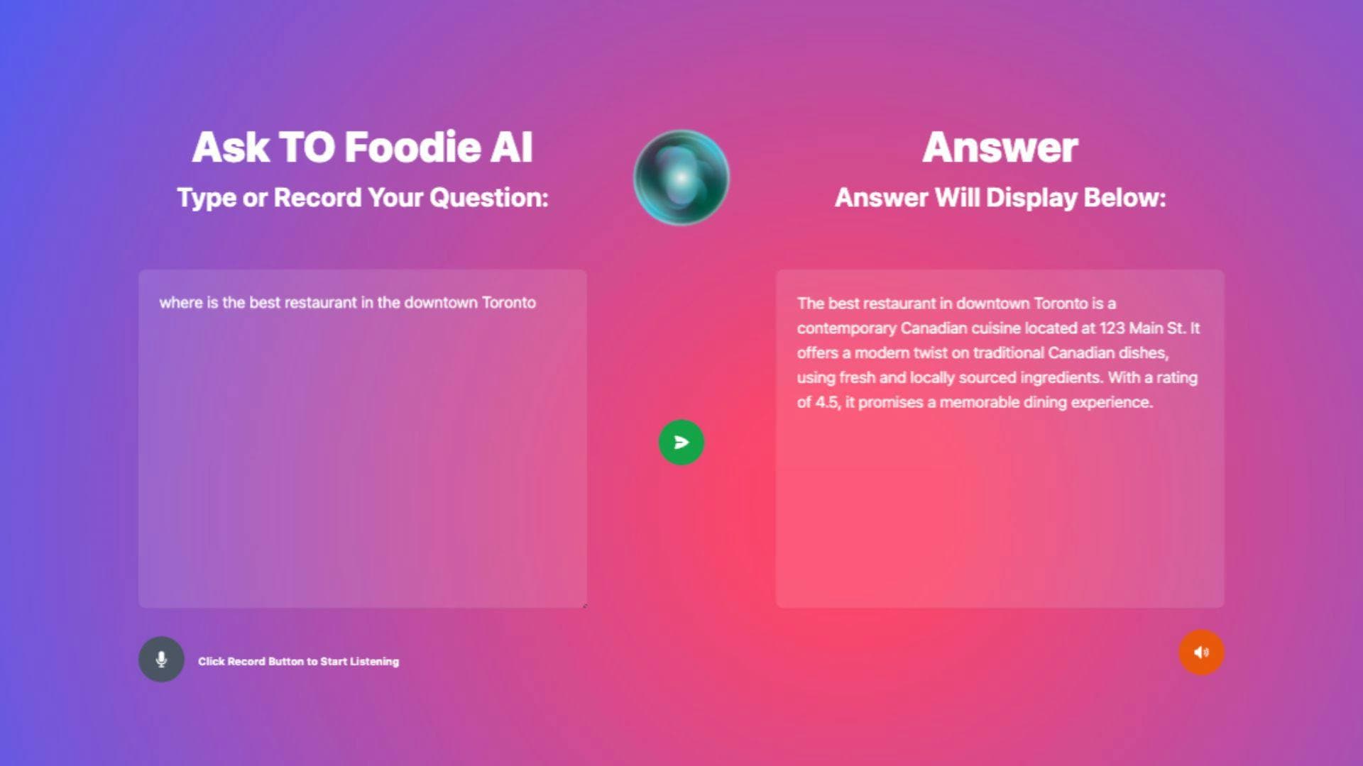 Cover Image for TO Foodie AI App